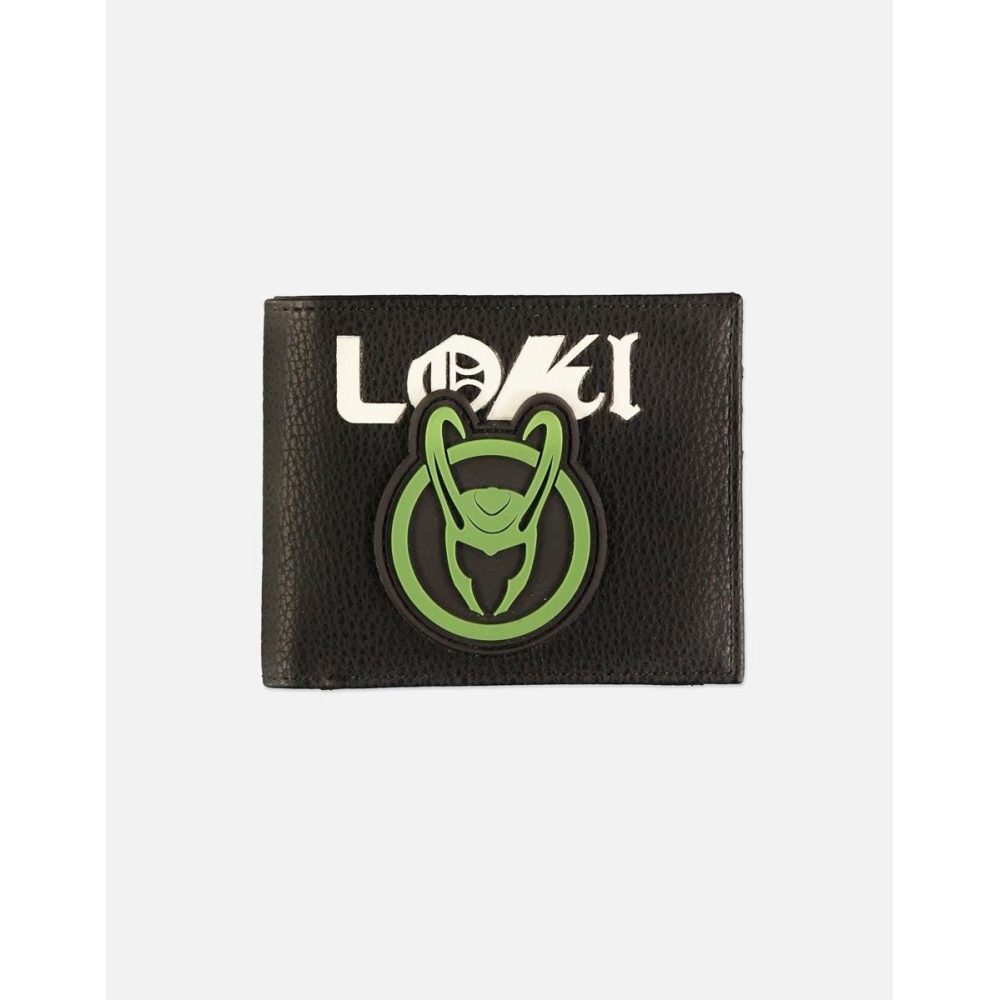 Marvel Loki - Logo Bifold portemonnee - Zwart